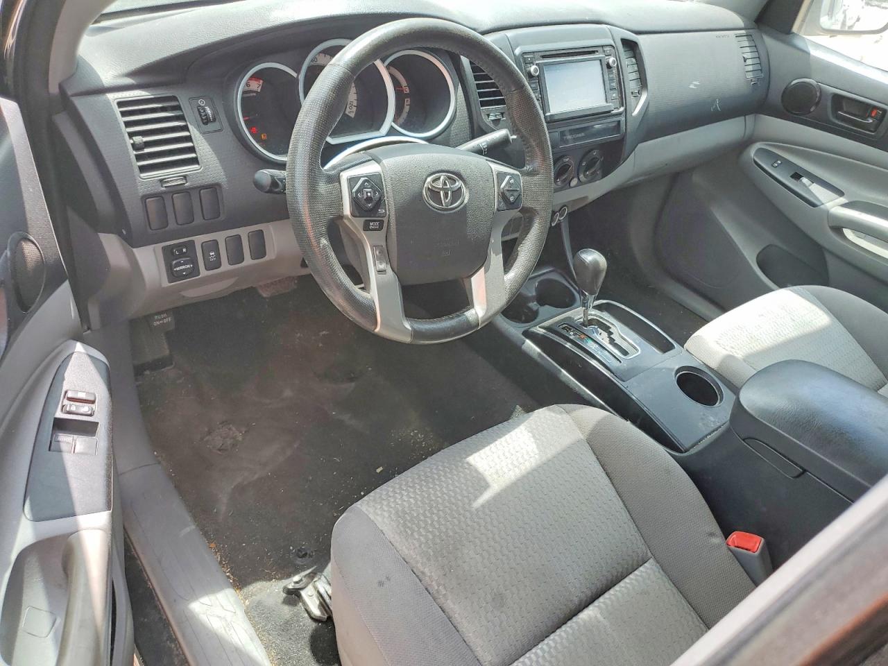 2015 Toyota Tacoma Access Cab Black vin: 5TFTX4CN2FX055105
