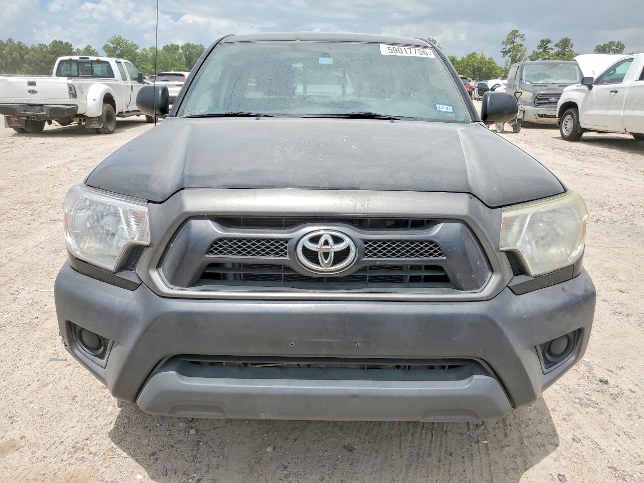 2015 Toyota Tacoma Access Cab Black vin: 5TFTX4CN2FX055105