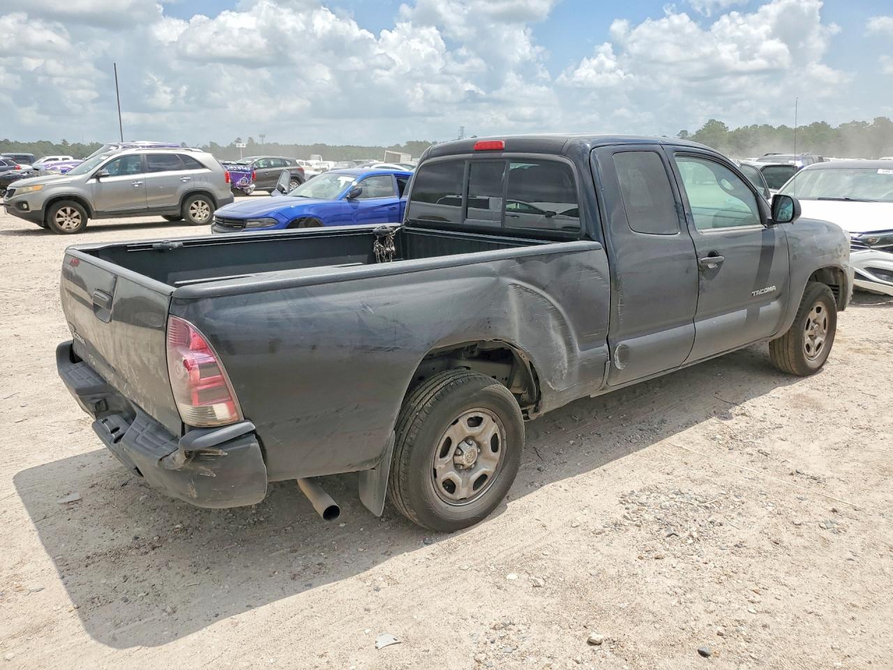 2015 Toyota Tacoma Access Cab Black vin: 5TFTX4CN2FX055105