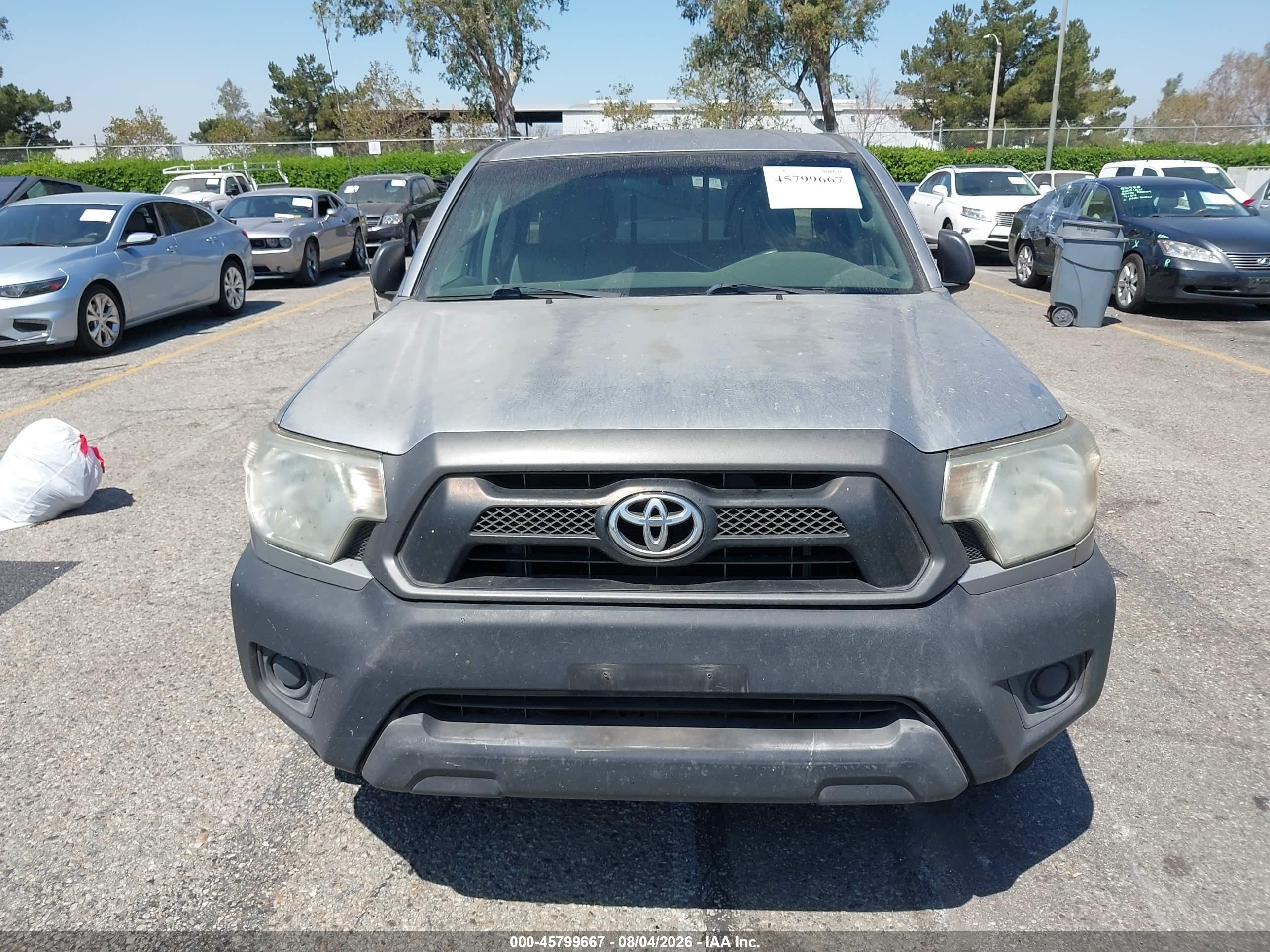 2015 Toyota Tacoma   Silver vin: 5TFTX4CN2FX063141