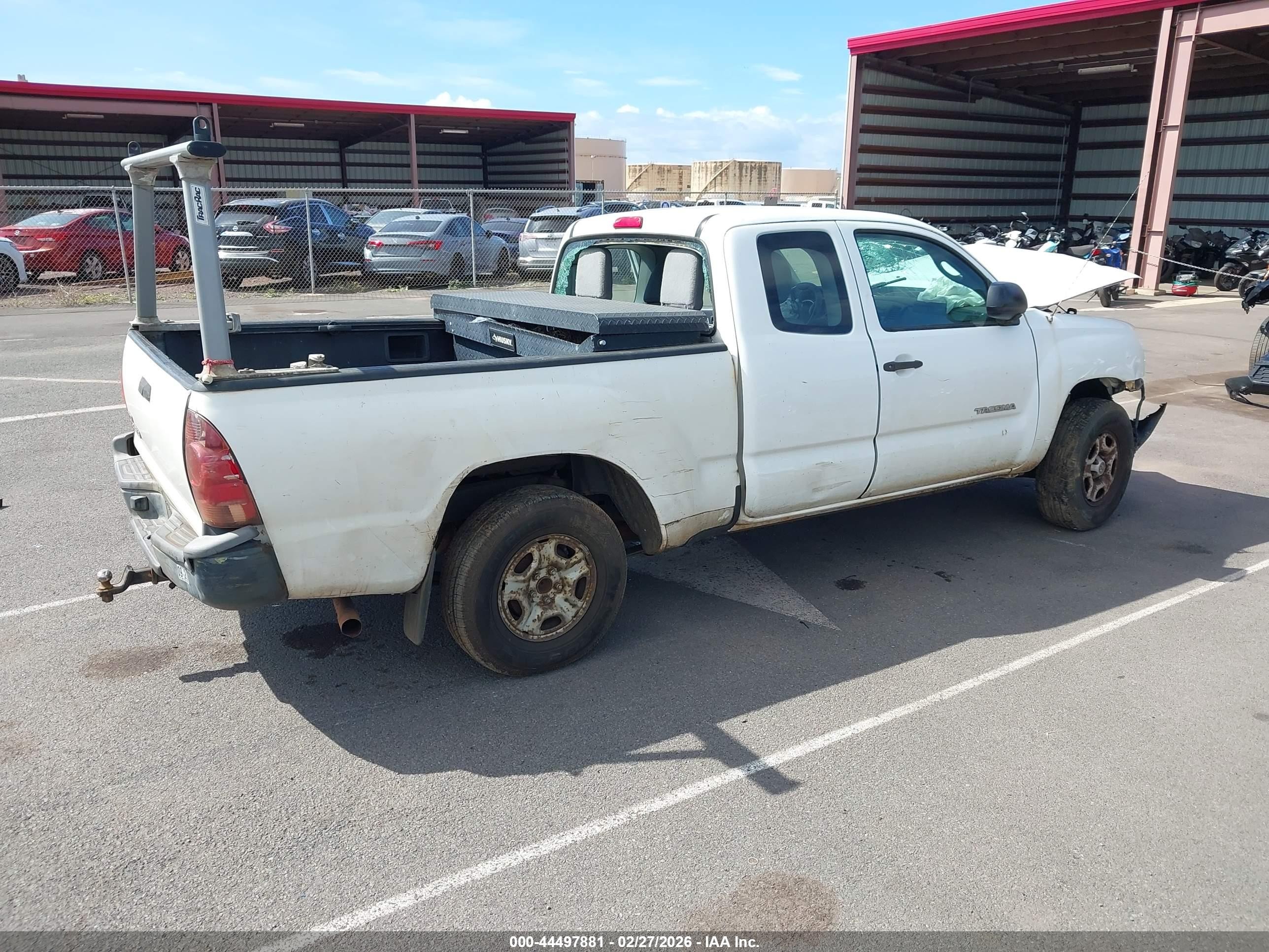 2012 Toyota Tacoma White vin: 5TFTX4CN3CX020231