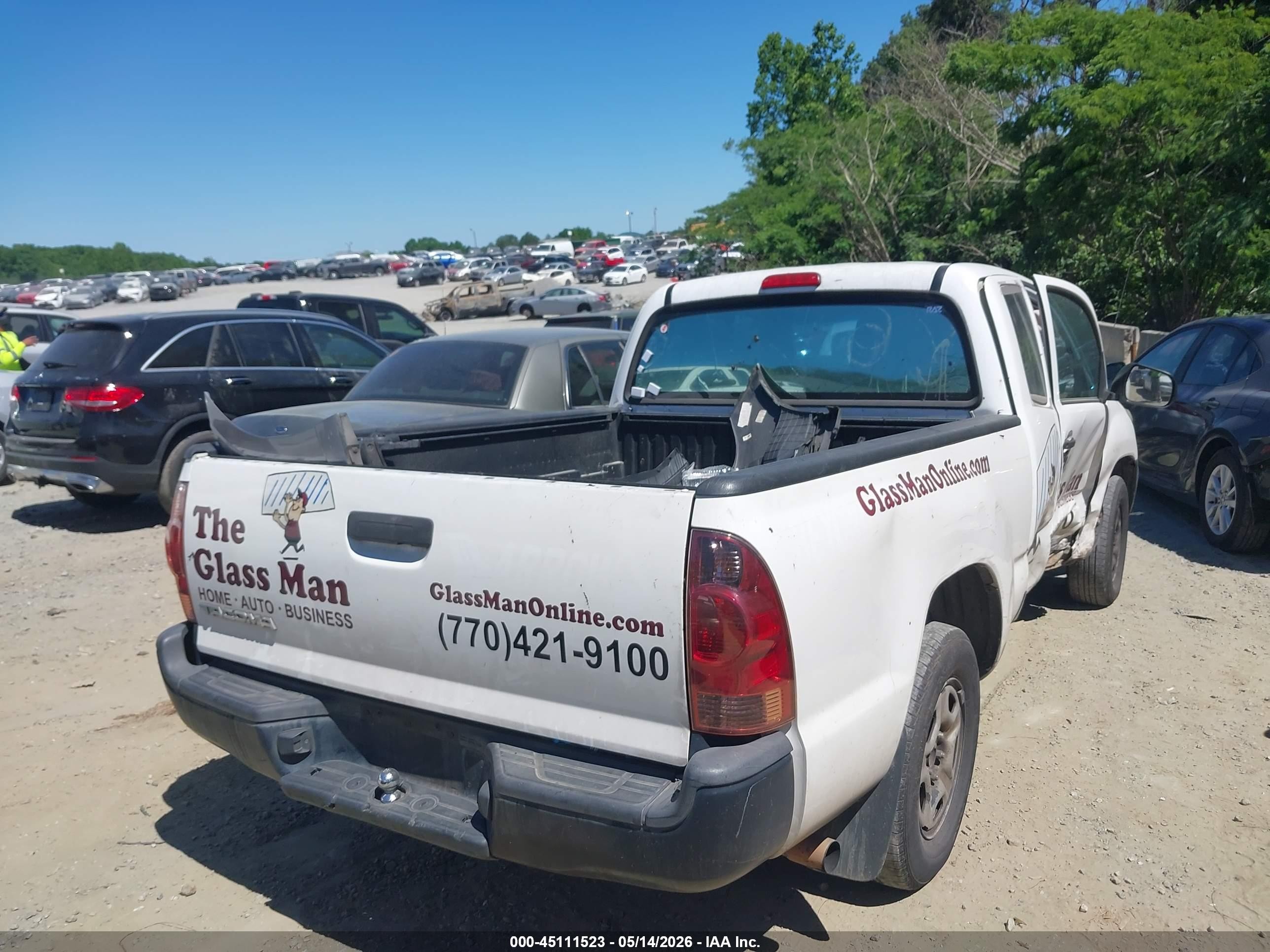 2013 Toyota Tacoma   White vin: 5TFTX4CN3DX035782