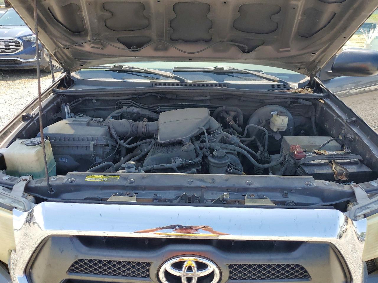2014 Toyota Tacoma Access Cab Серый vin: 5TFTX4CN3EX041003