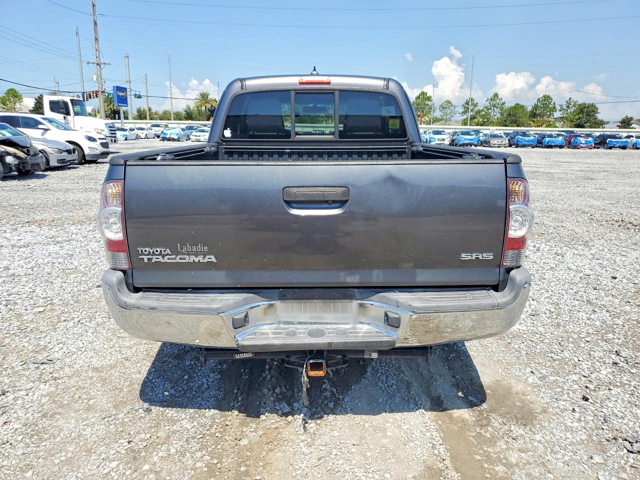 2014 Toyota Tacoma Access Cab Серый vin: 5TFTX4CN3EX041003