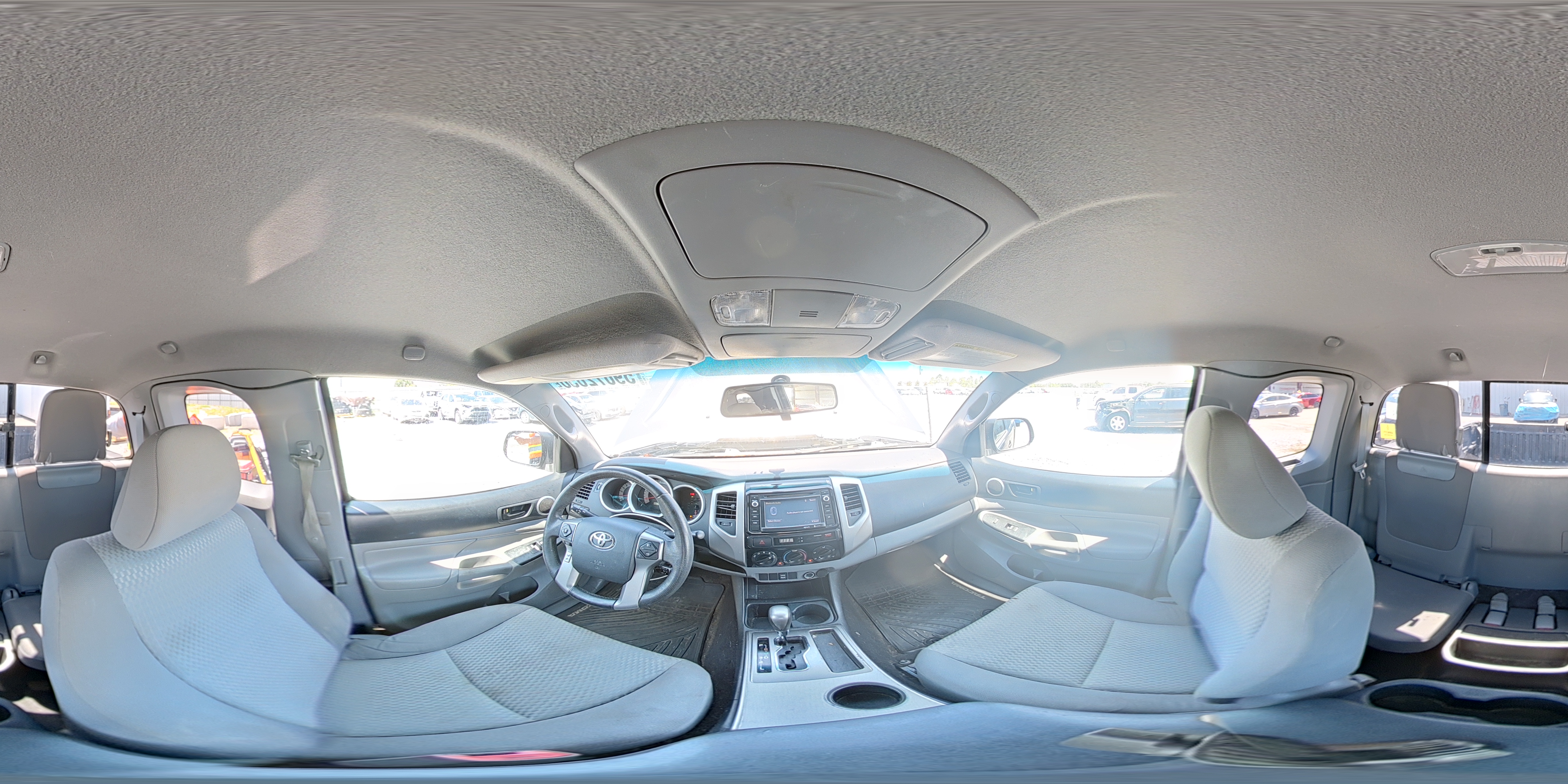 2014 Toyota Tacoma Access Cab Серый vin: 5TFTX4CN3EX041003