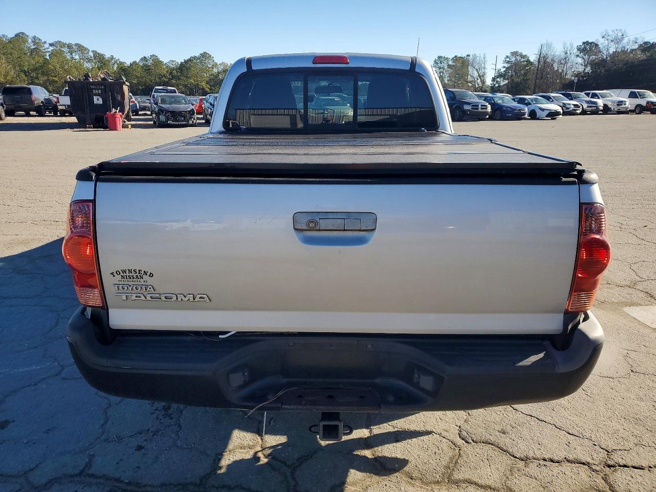 2013 Toyota Tacoma Access Cab Silver vin: 5TFTX4CN4DX022183