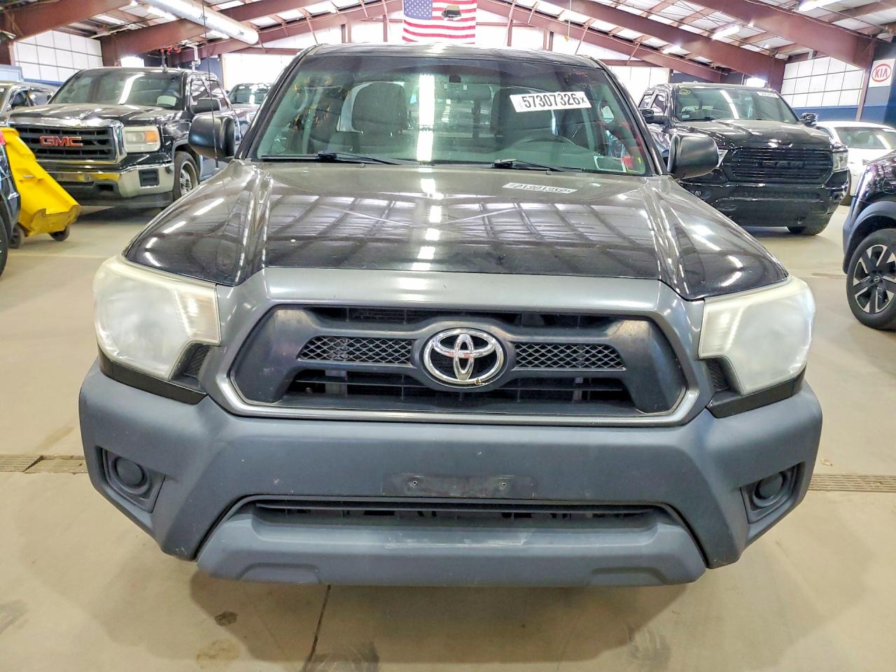 2014 Toyota Tacoma Access Cab Black vin: 5TFTX4CN4EX039289