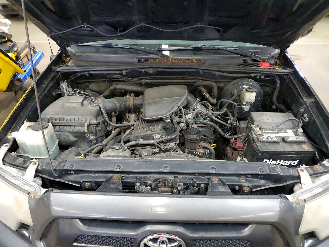 2014 Toyota Tacoma Access Cab Black vin: 5TFTX4CN4EX039289