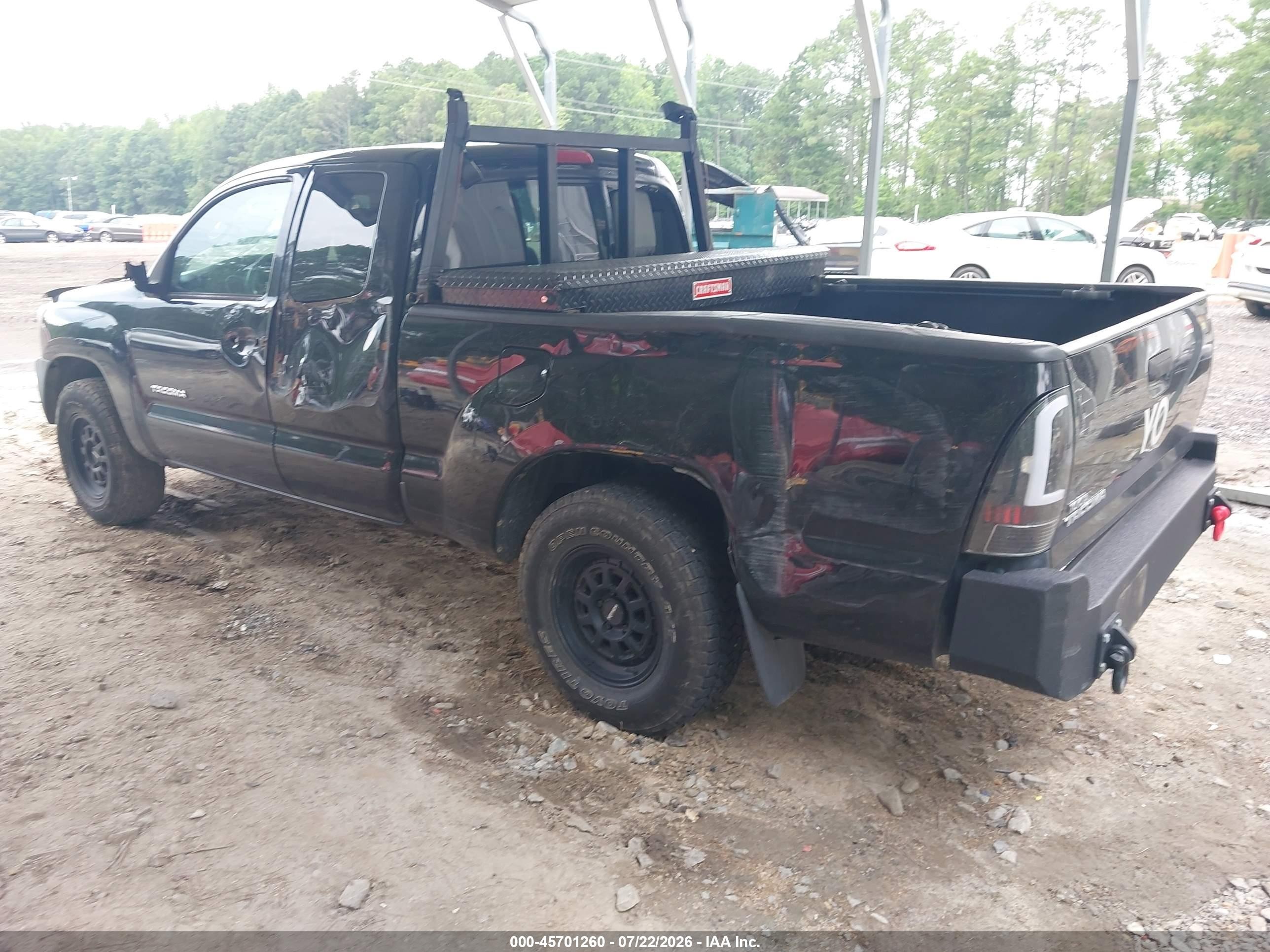 2014 Toyota Tacoma   Black vin: 5TFTX4CN4EX046582