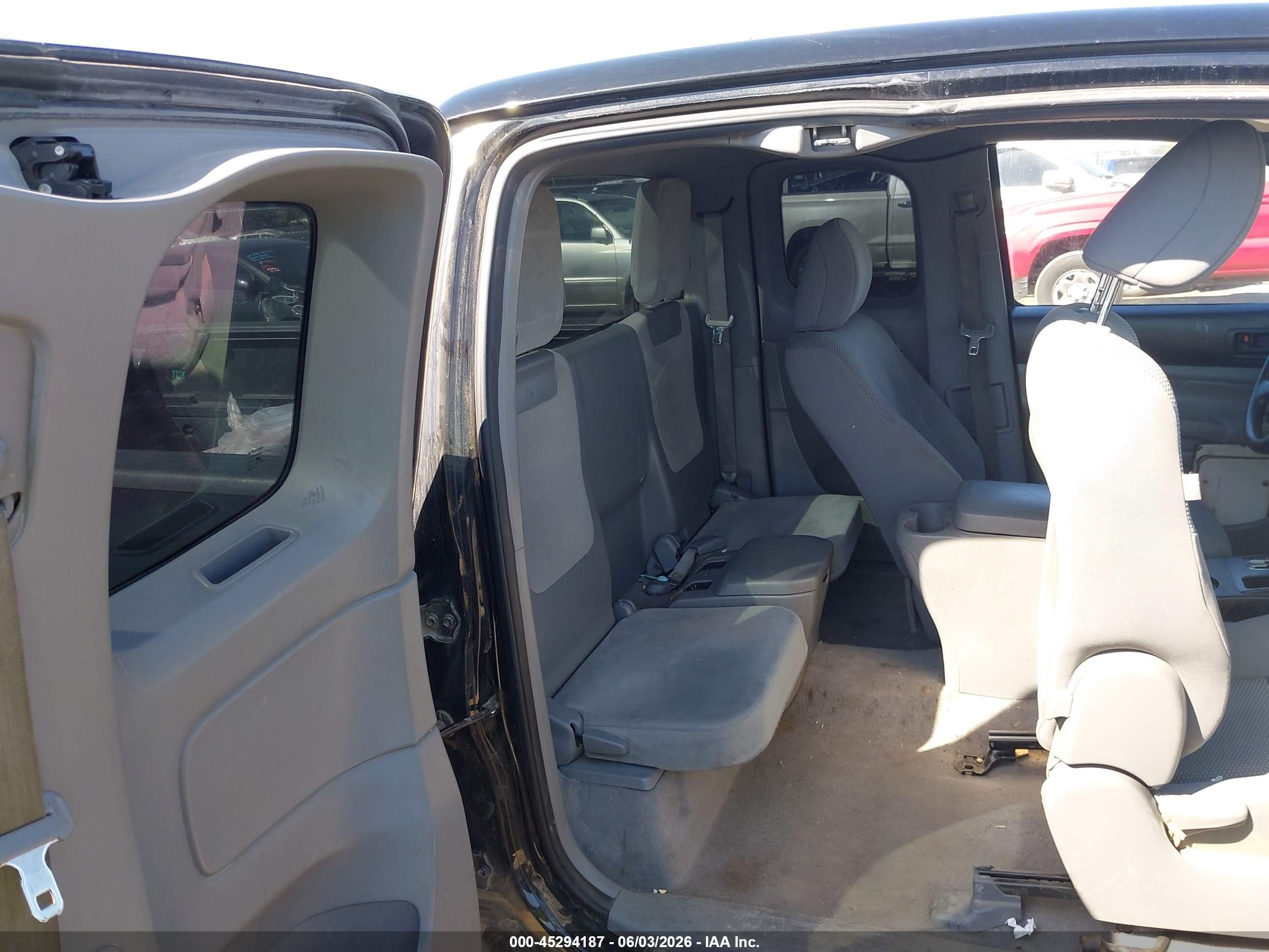 2011 Toyota Tacoma   Black vin: 5TFTX4CN5BX009231