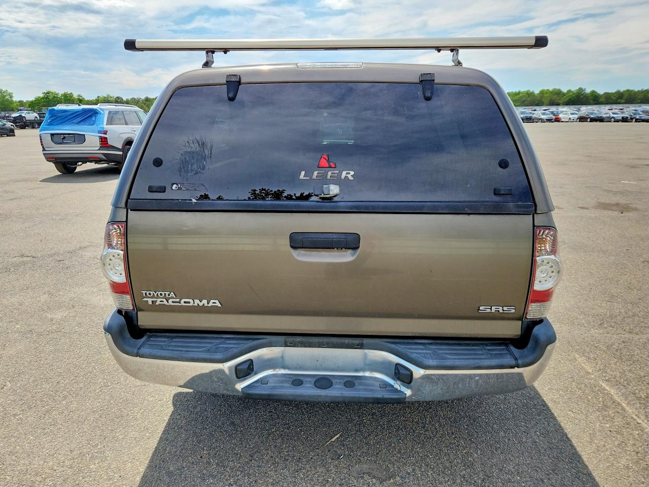 2015 Toyota Tacoma Access Cab Серый vin: 5TFTX4CN5FX053719