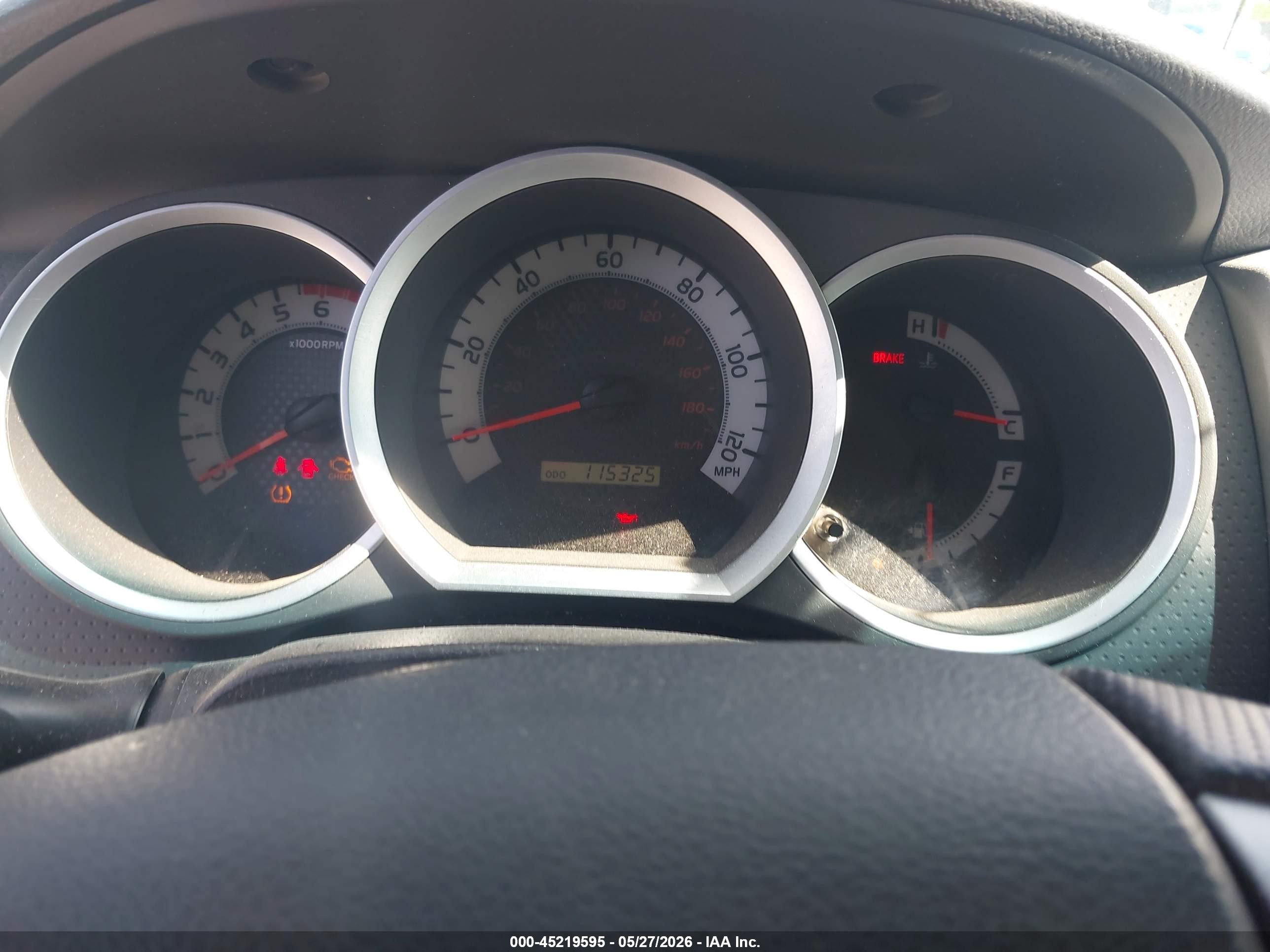 2013 Toyota Tacoma Gray vin: 5TFTX4CN6DX032178