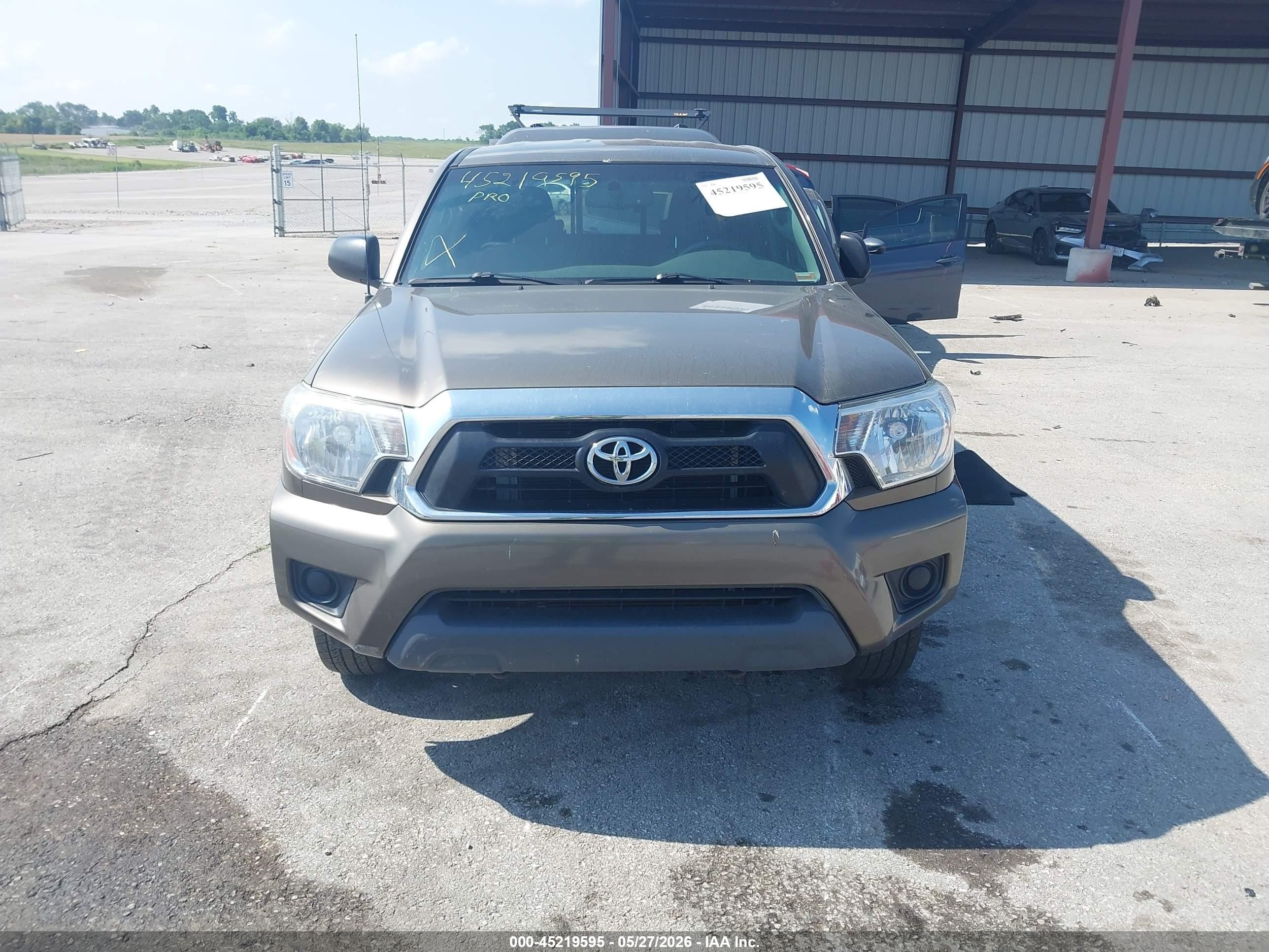 2013 Toyota Tacoma Gray vin: 5TFTX4CN6DX032178
