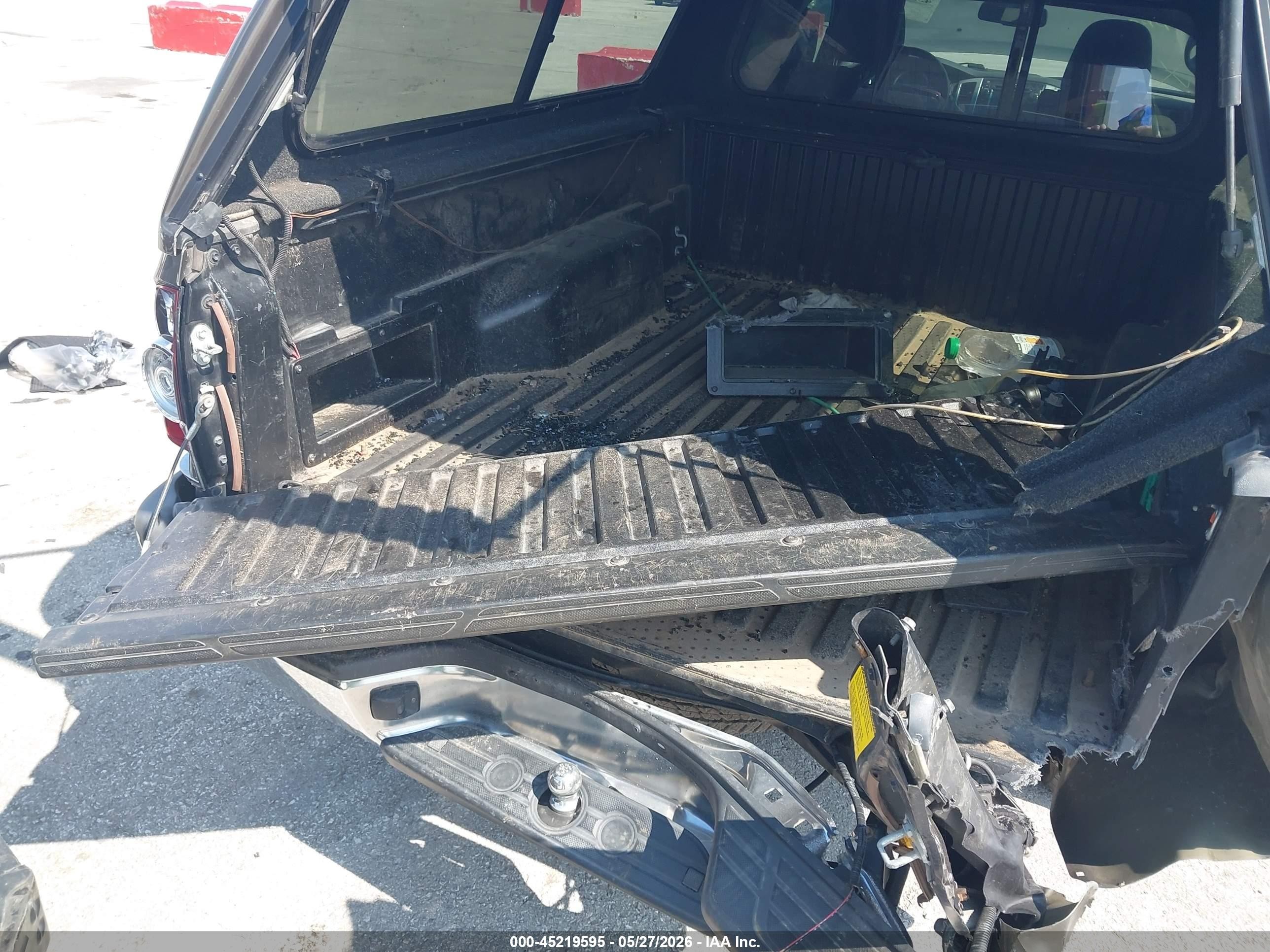 2013 Toyota Tacoma Gray vin: 5TFTX4CN6DX032178
