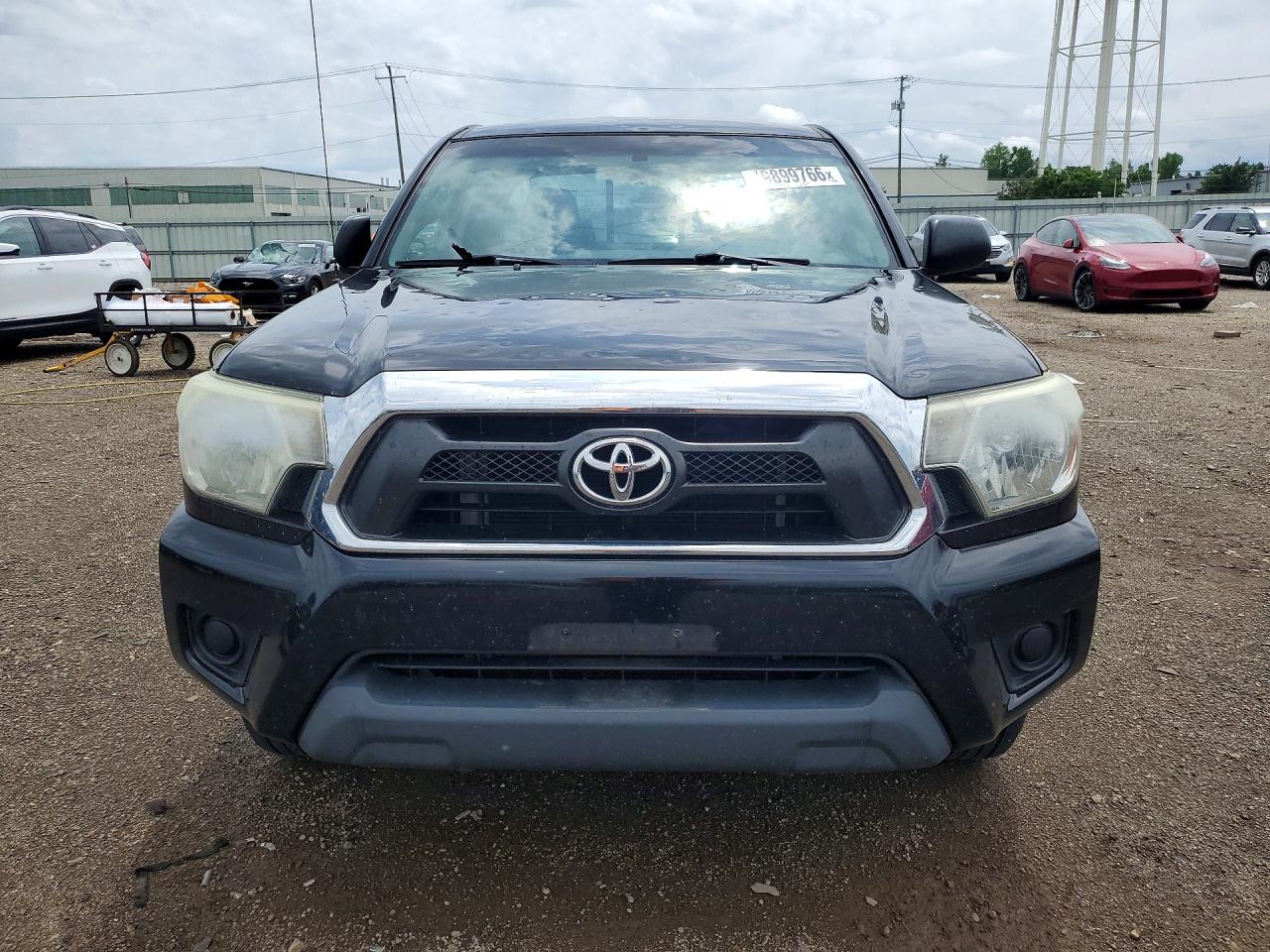 2015 Toyota Tacoma Access Cab Black vin: 5TFTX4CN6FX047900