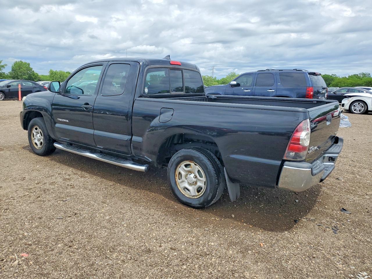 2015 Toyota Tacoma Access Cab Black vin: 5TFTX4CN6FX047900