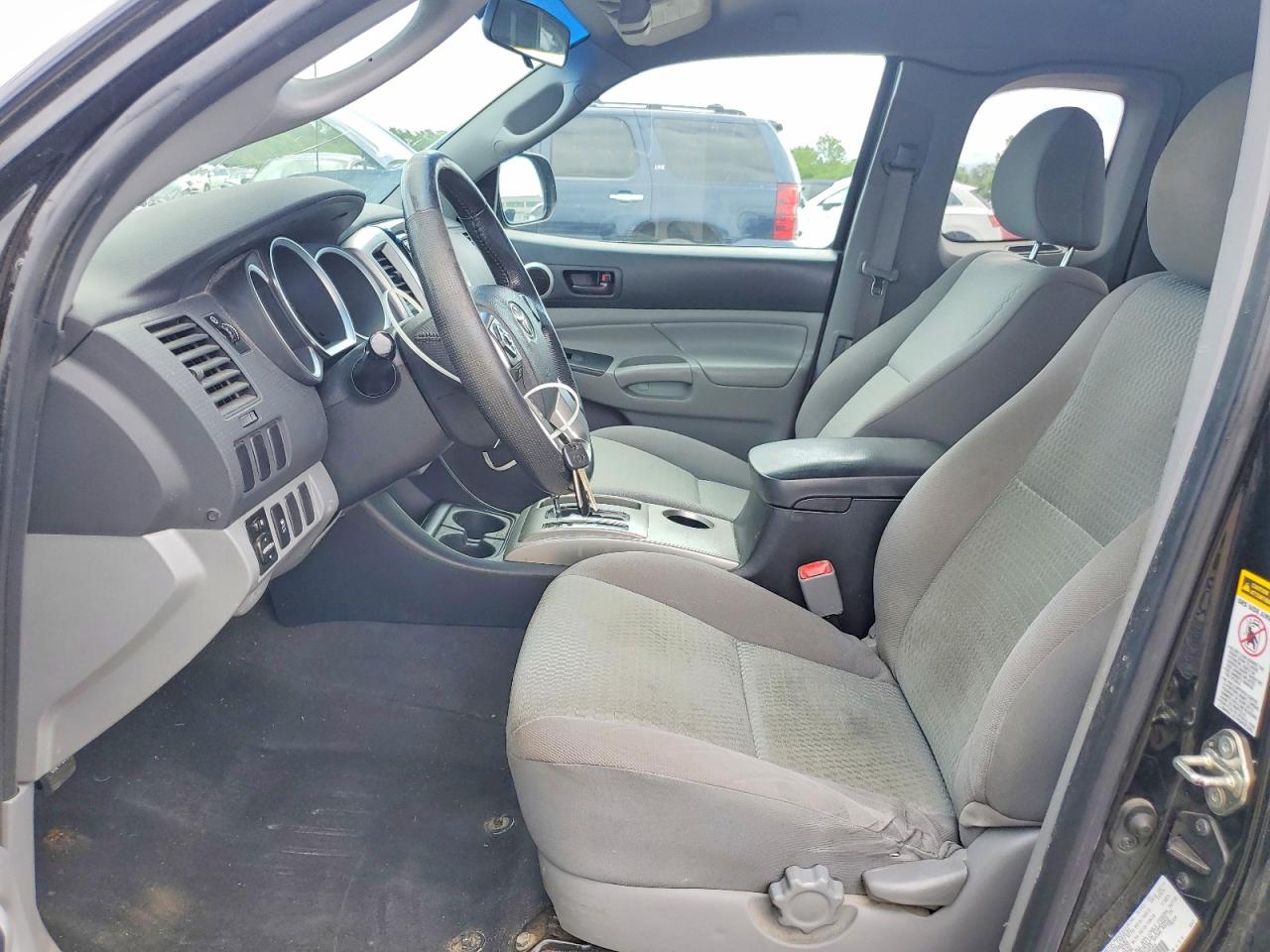 2015 Toyota Tacoma Access Cab Black vin: 5TFTX4CN6FX047900
