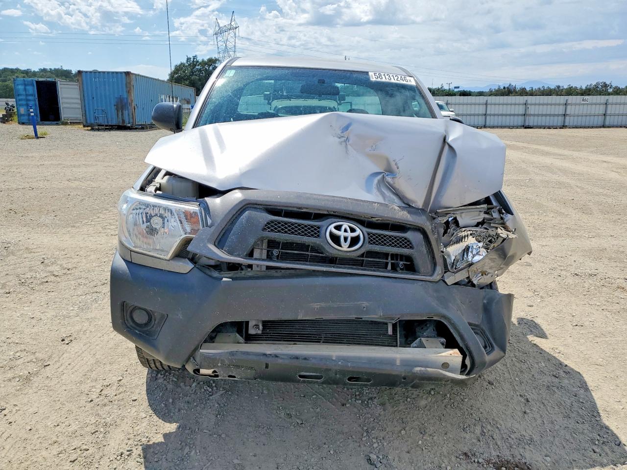2015 Toyota Tacoma Access Cab Silver vin: 5TFTX4CN6FX054586