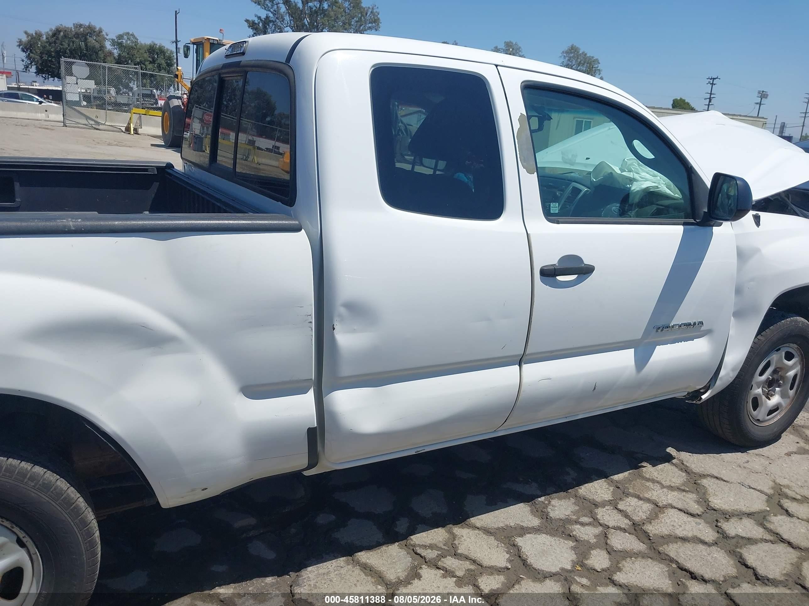 2012 Toyota Tacoma   Белый vin: 5TFTX4CN7CX011192