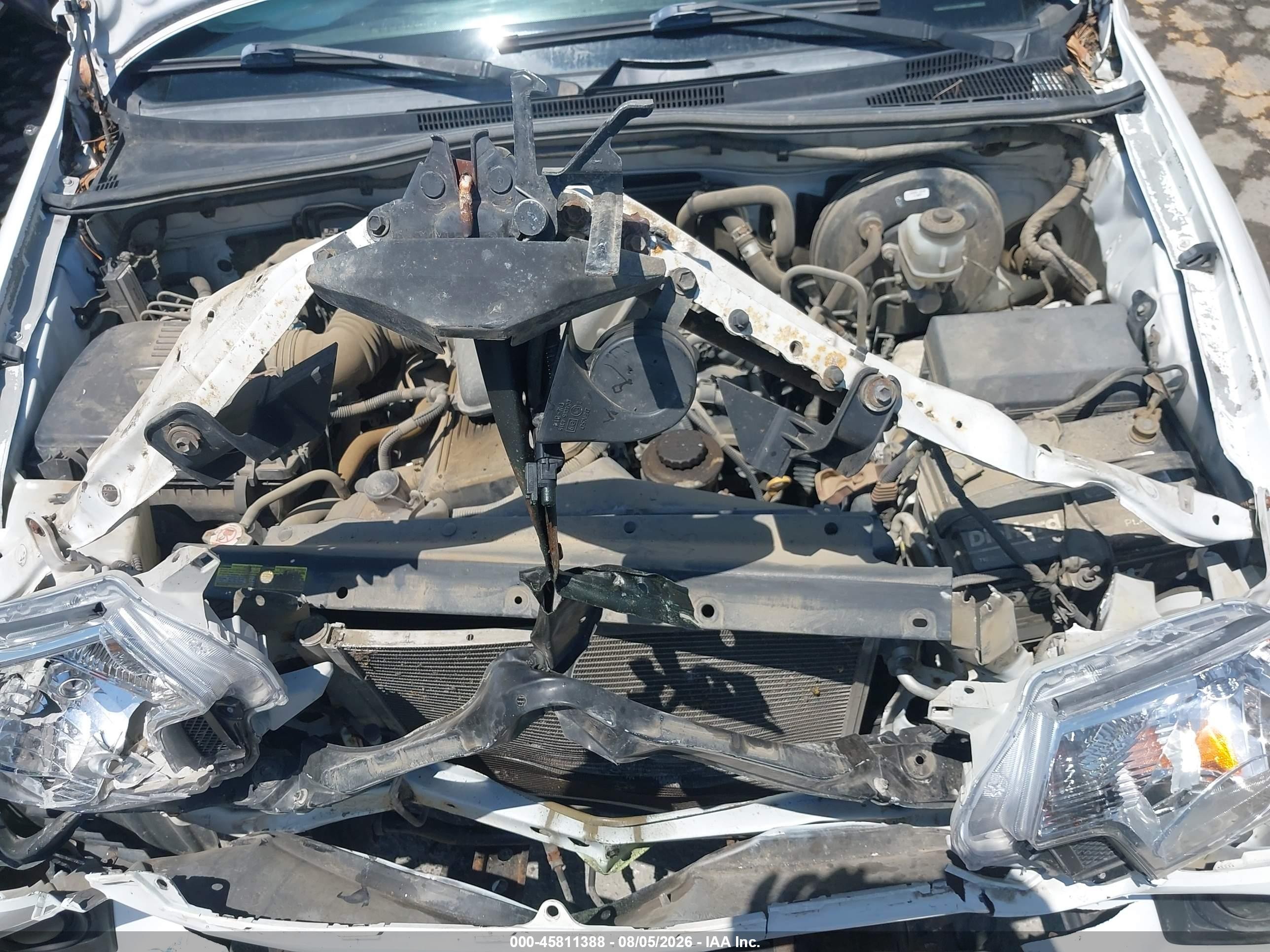 2012 Toyota Tacoma   Белый vin: 5TFTX4CN7CX011192