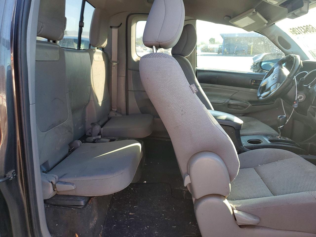 2013 Toyota Tacoma Access Cab Gray vin: 5TFTX4CN7DX023585