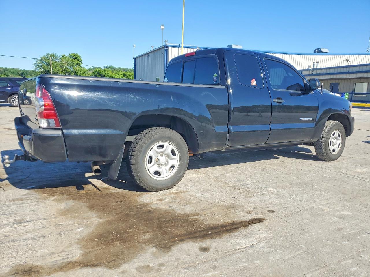 2014 Toyota Tacoma Access Cab Black vin: 5TFTX4CN7EX039979