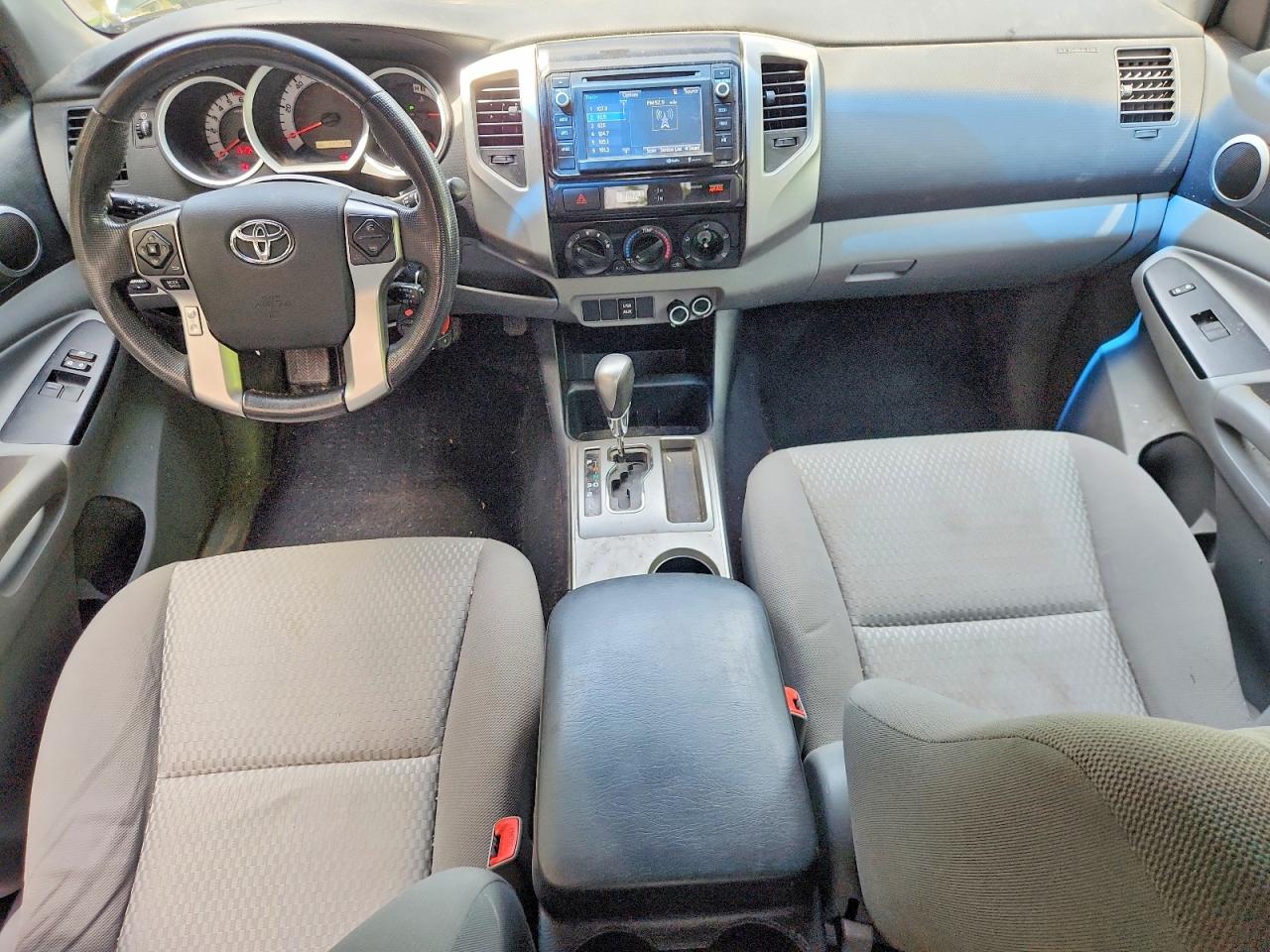 2014 Toyota Tacoma Access Cab Зеленый vin: 5TFTX4CN7EX045216