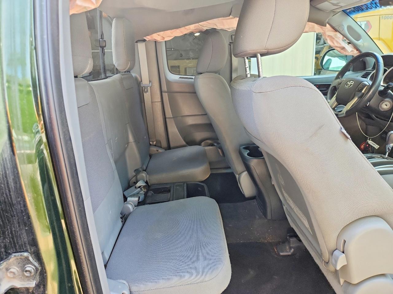 2014 Toyota Tacoma Access Cab Зеленый vin: 5TFTX4CN7EX045216
