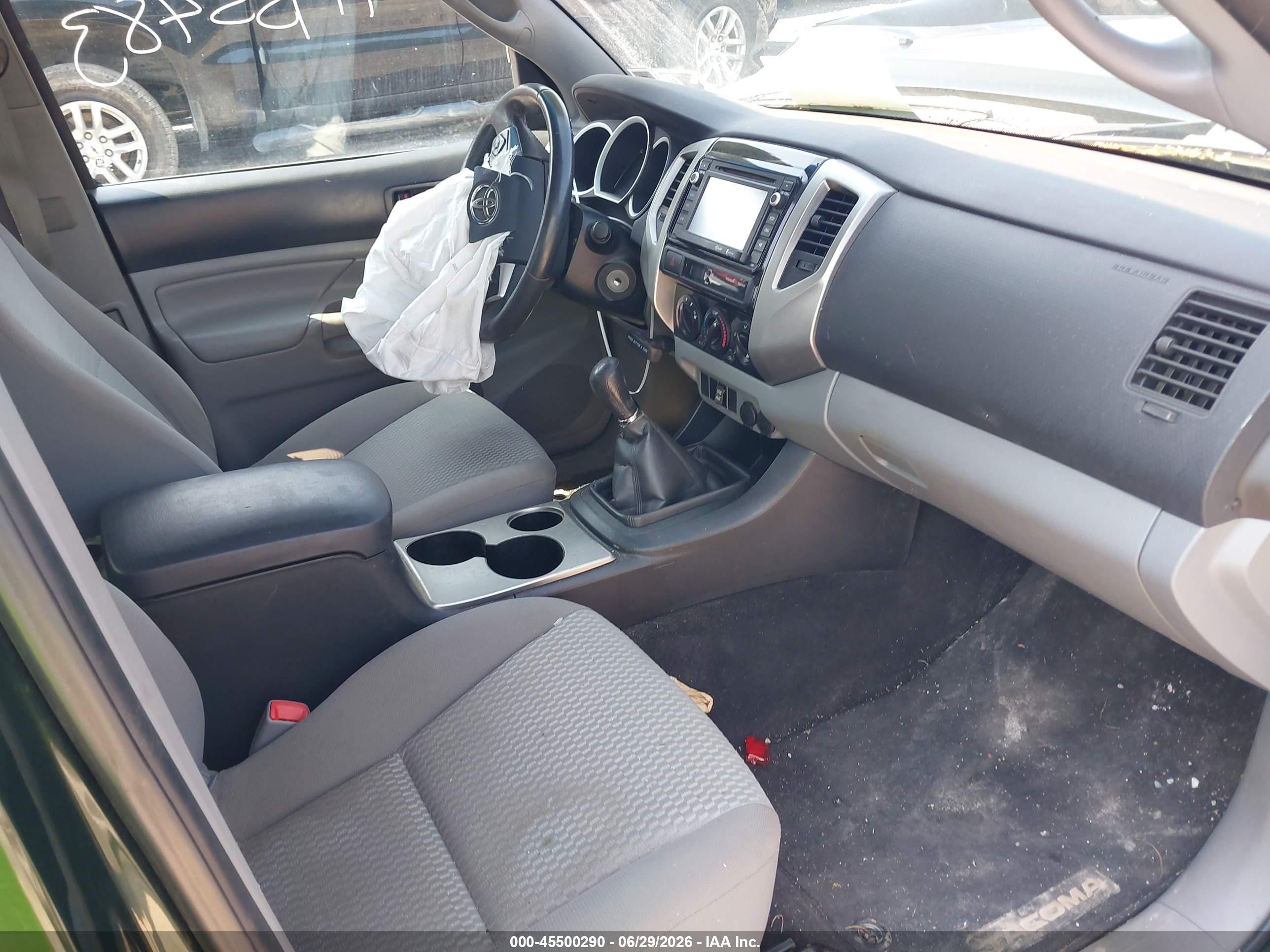 2014 Toyota Tacoma   Green vin: 5TFTX4CN7EX046818