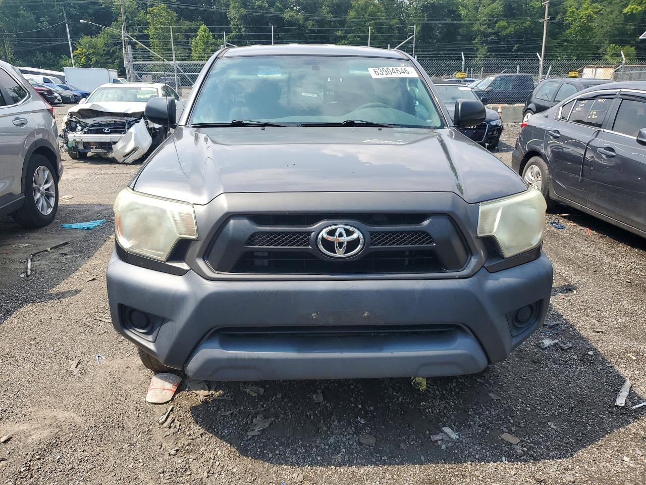 2014 Toyota Tacoma Base Gray vin: 5TFTX4CNXEX044738