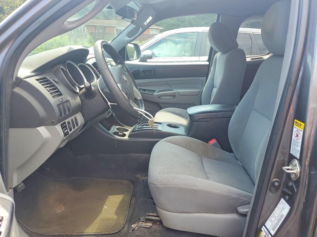 2014 Toyota Tacoma Base Gray vin: 5TFTX4CNXEX044738