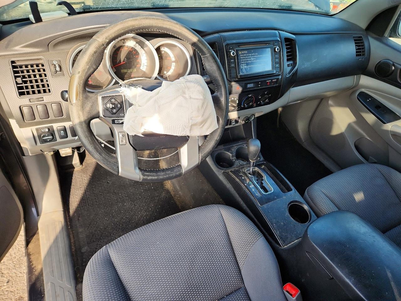2014 Toyota Tacoma Base Gray vin: 5TFTX4CNXEX046327