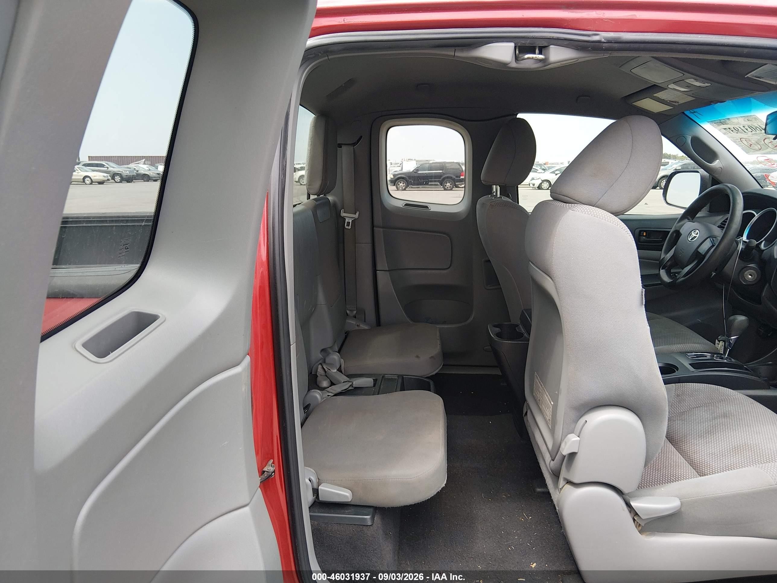 2013 Toyota Tacoma Prerunner Red vin: 5TFTX4GN0DX023549