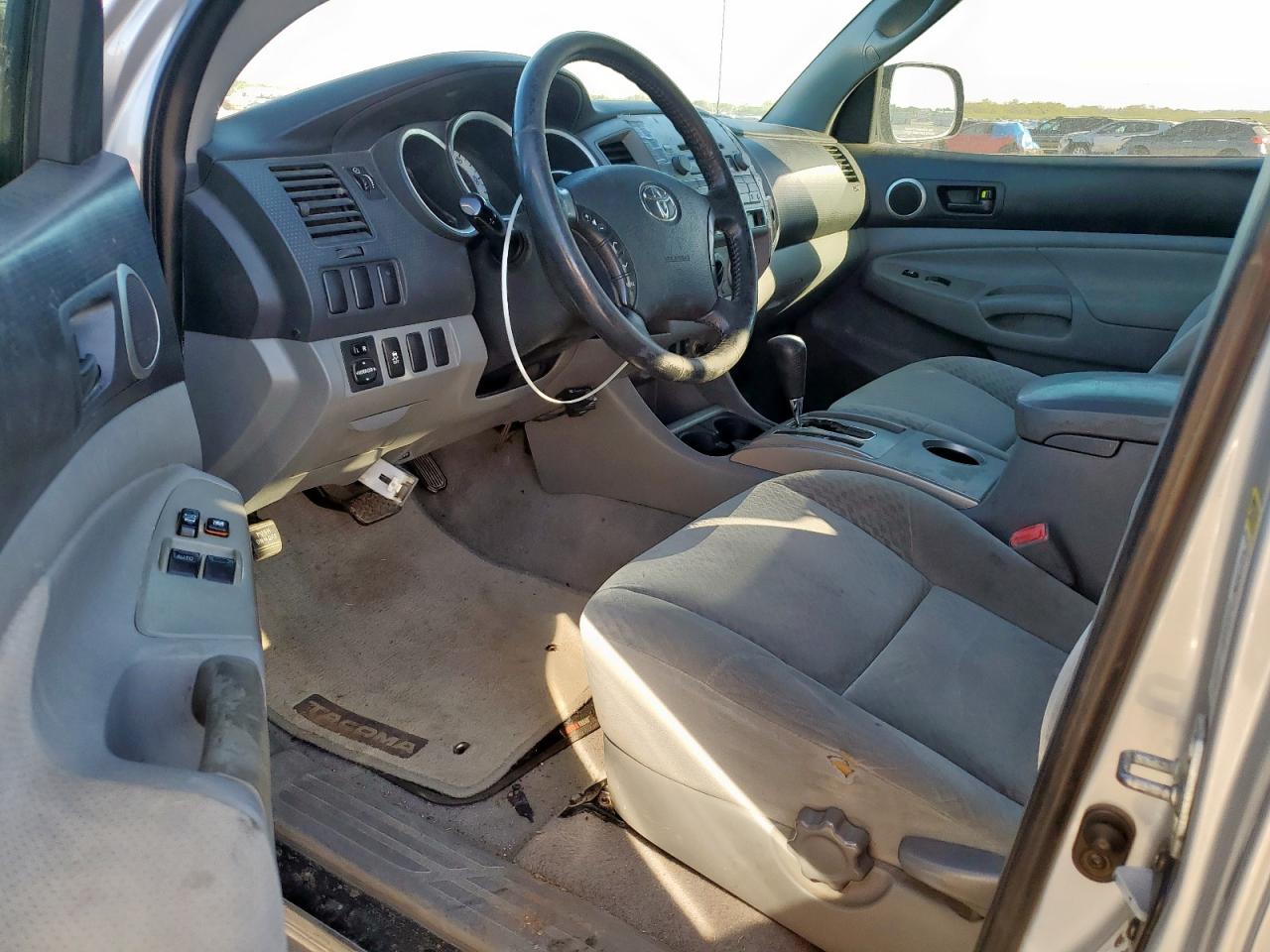 2011 Toyota Tacoma Prerunner Access Cab Gray vin: 5TFTX4GN1BX005669