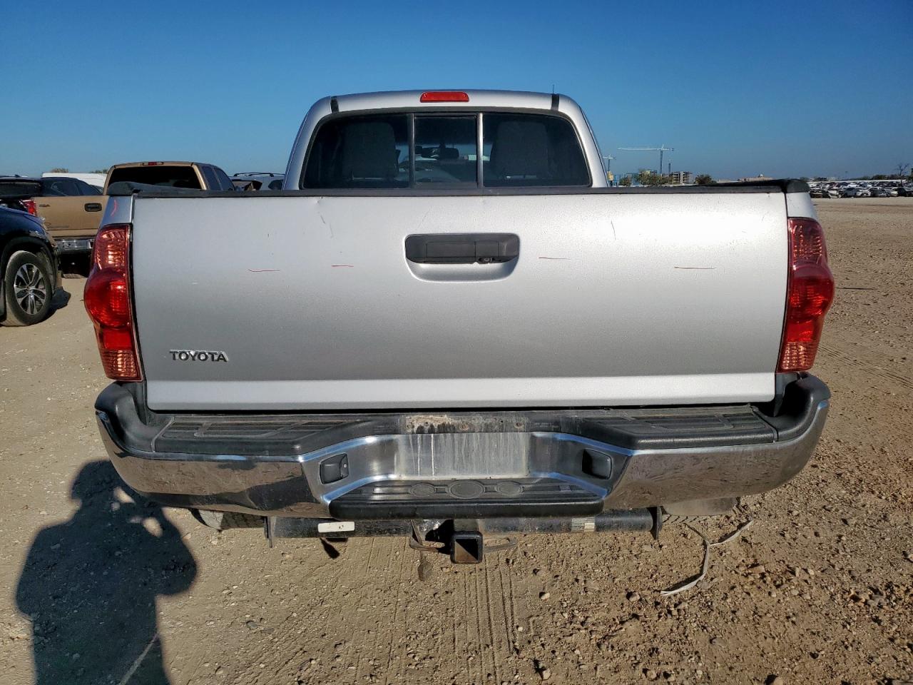 2011 Toyota Tacoma Prerunner Access Cab Gray vin: 5TFTX4GN1BX005669