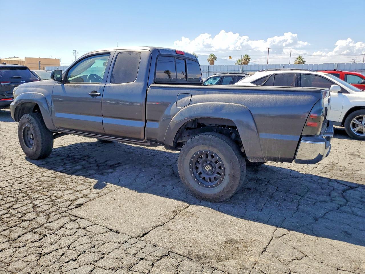2012 Toyota Tacoma Prerunner Access Cab Серый vin: 5TFTX4GN2CX011756