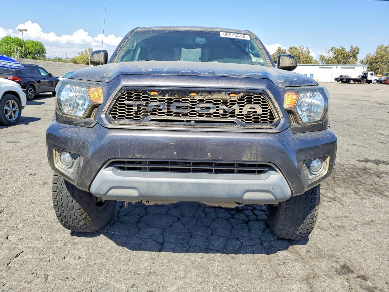 2012 Toyota Tacoma Prerunner Access Cab Серый vin: 5TFTX4GN2CX011756