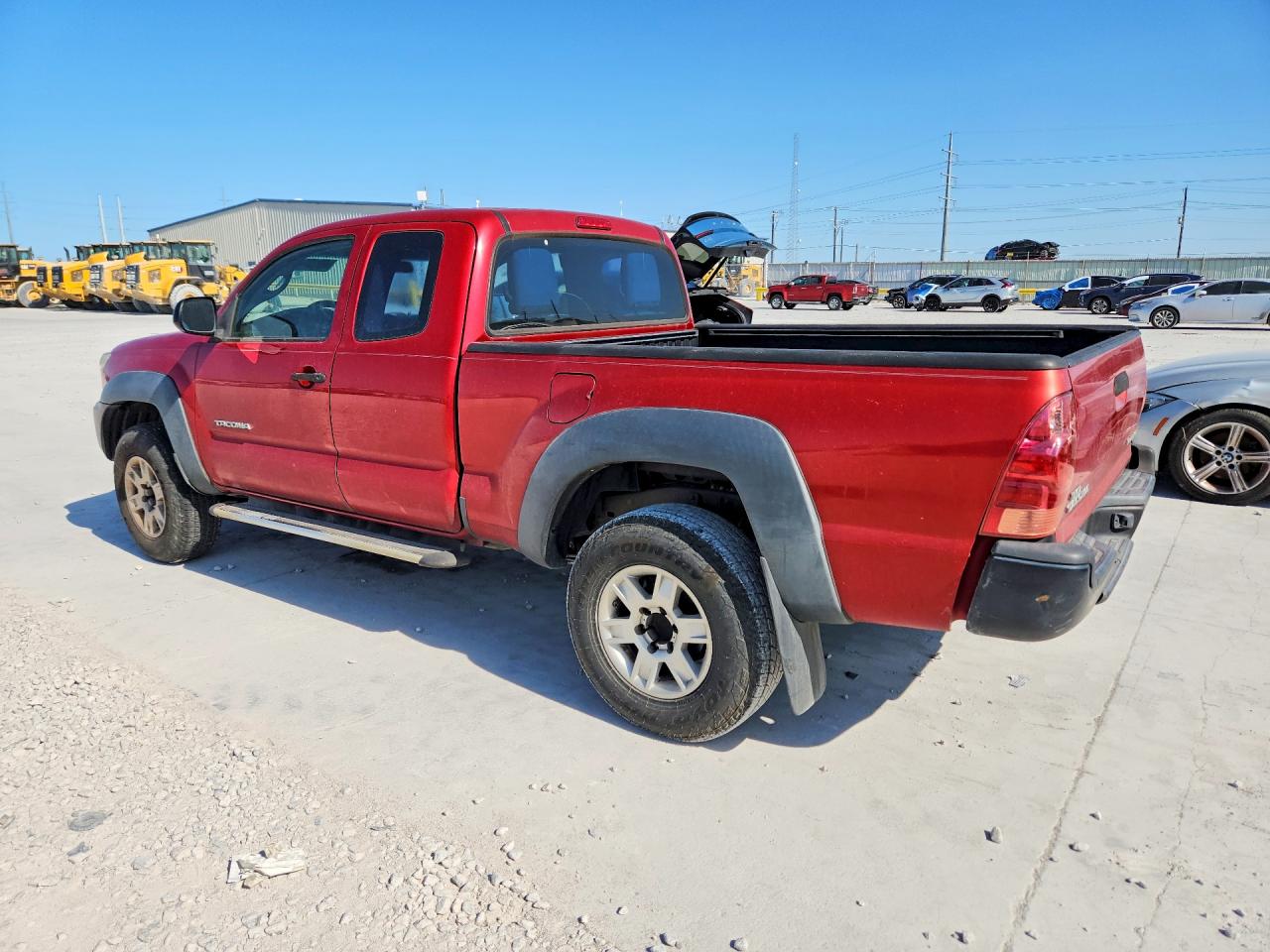 2013 Toyota Tacoma Prerunner Access Cab Красный vin: 5TFTX4GN3DX016031