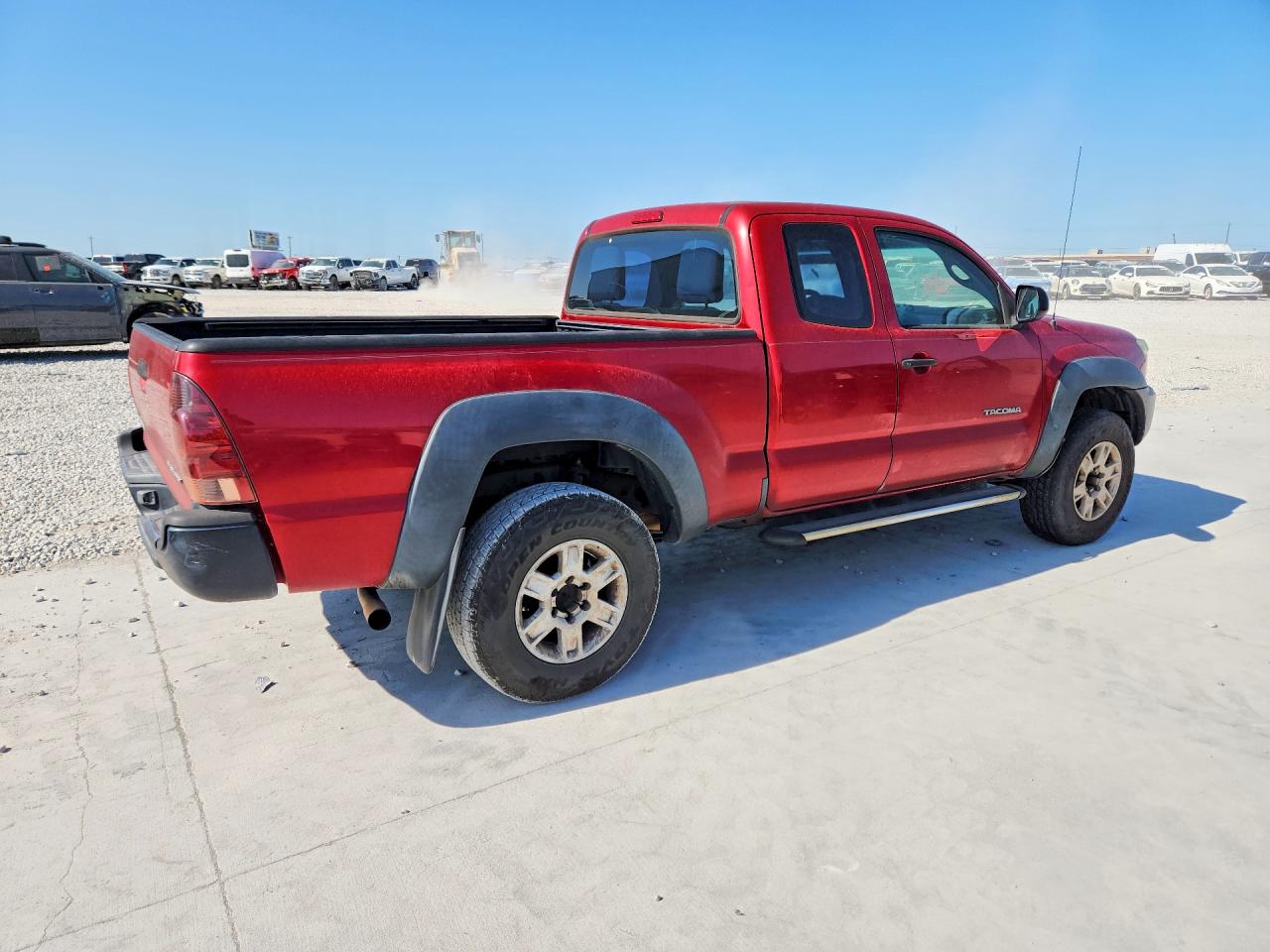 2013 Toyota Tacoma Prerunner Access Cab Красный vin: 5TFTX4GN3DX016031
