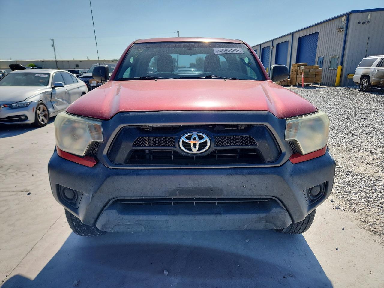 2013 Toyota Tacoma Prerunner Access Cab Красный vin: 5TFTX4GN3DX016031