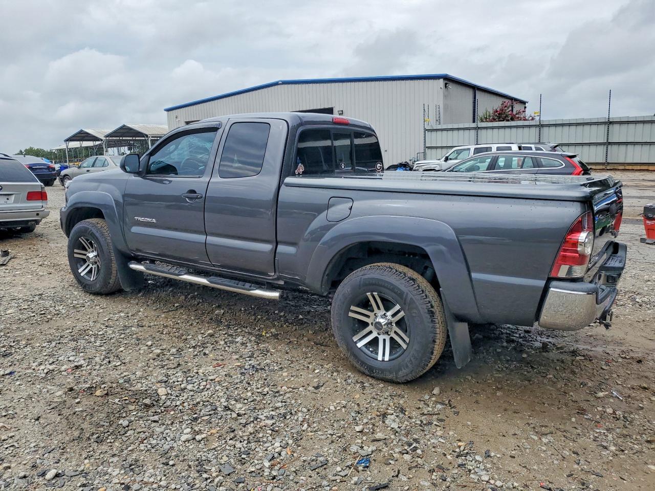 2013 Toyota Tacoma Prerunner Access Cab Gray vin: 5TFTX4GN3DX016823