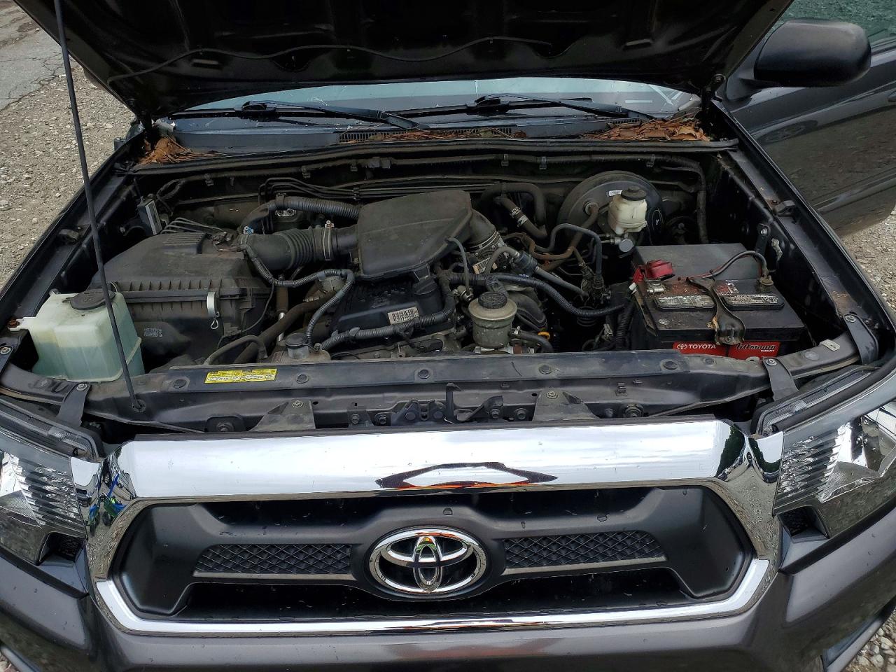 2013 Toyota Tacoma Prerunner Access Cab Gray vin: 5TFTX4GN3DX016823