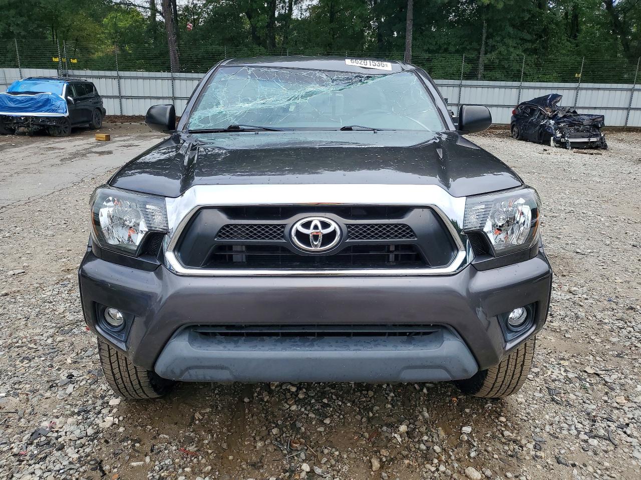2013 Toyota Tacoma Prerunner Access Cab Gray vin: 5TFTX4GN3DX016823