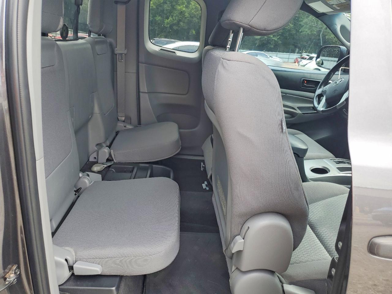 2013 Toyota Tacoma Prerunner Access Cab Gray vin: 5TFTX4GN3DX016823