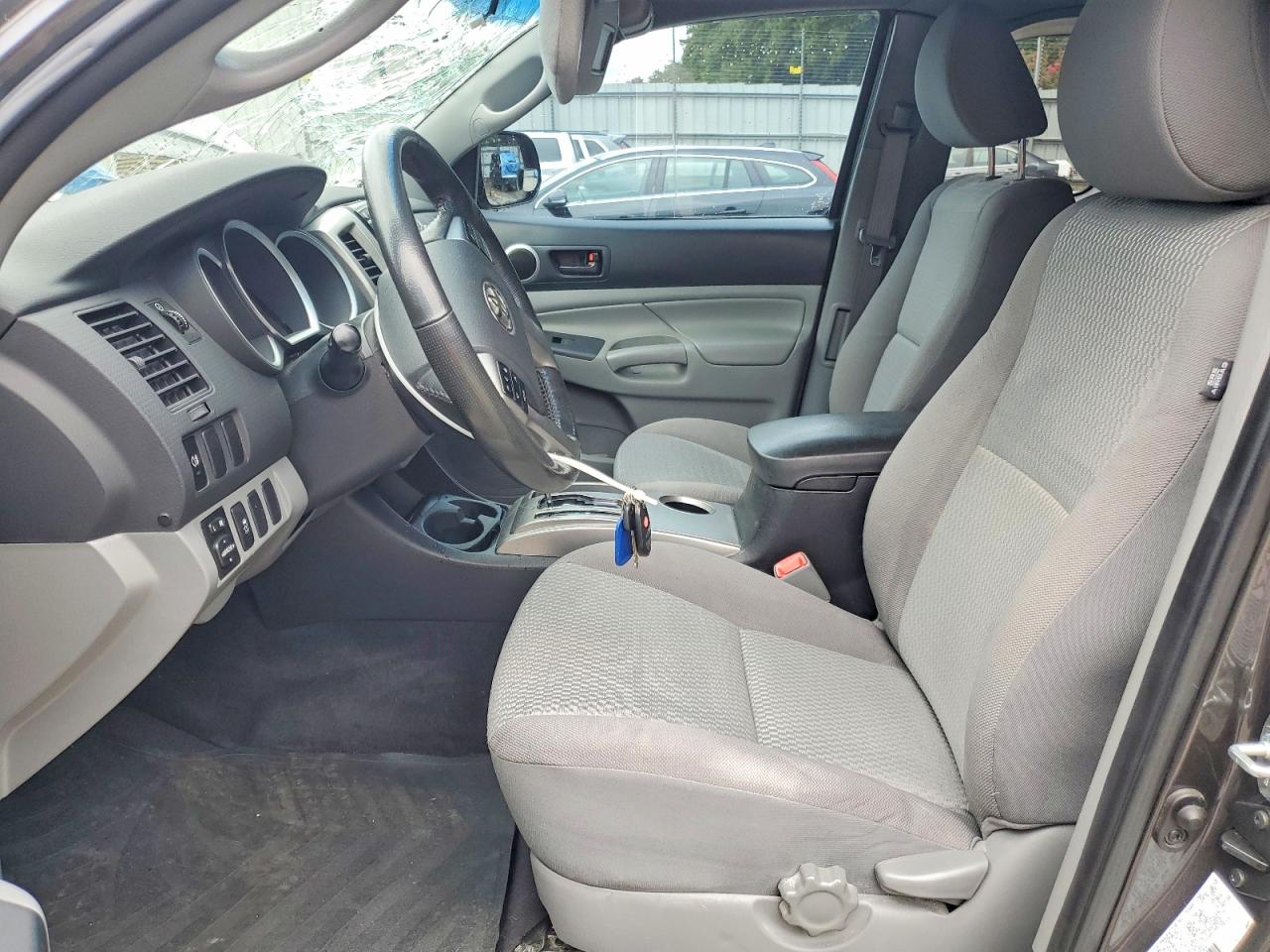 2013 Toyota Tacoma Prerunner Access Cab Gray vin: 5TFTX4GN3DX016823