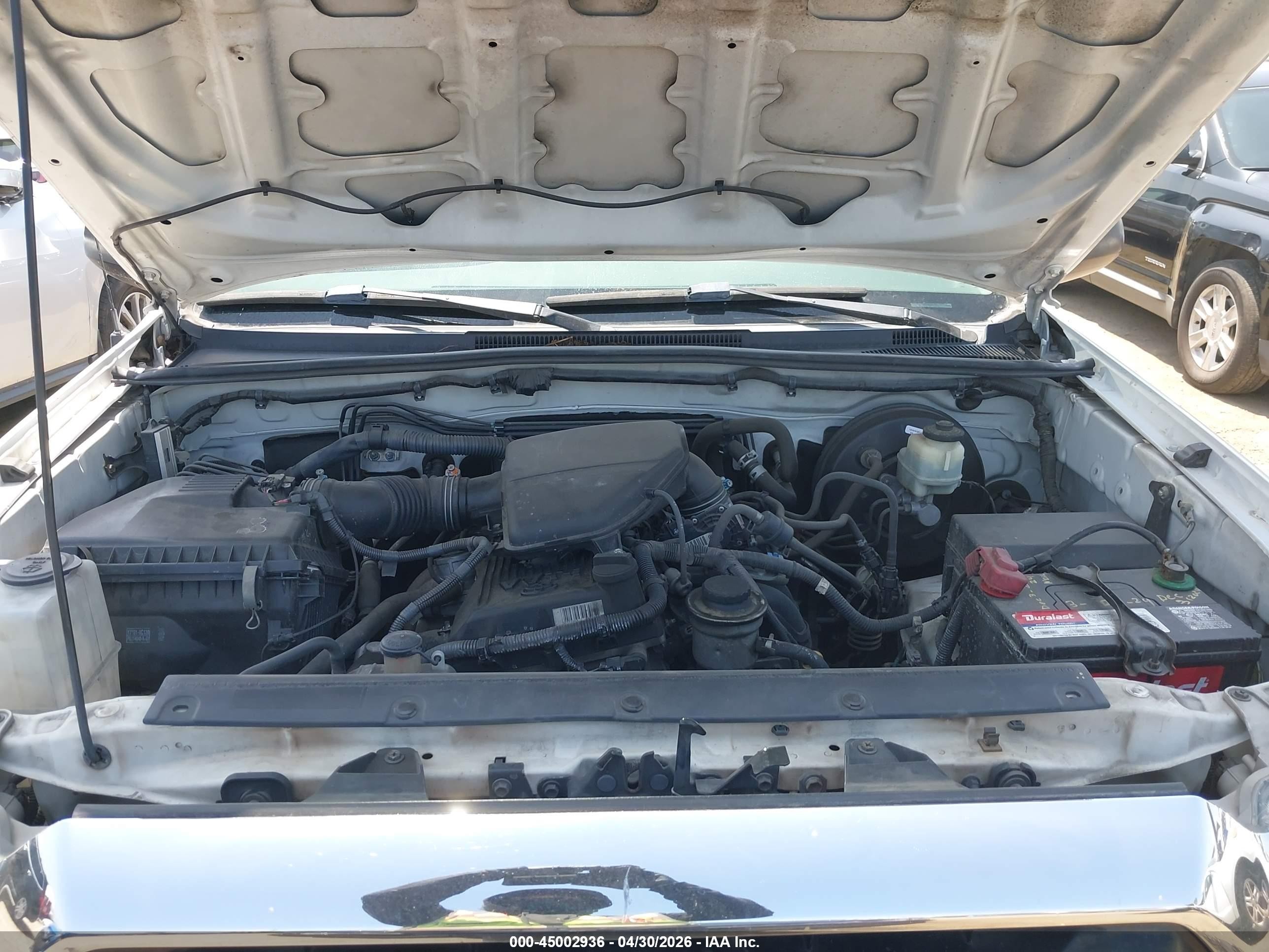 2015 Toyota Tacoma Prerunner White vin: 5TFTX4GN3FX050652