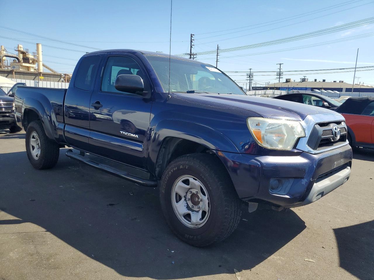 2013 Toyota Tacoma Prerunner Access Cab Blue vin: 5TFTX4GN4DX014563