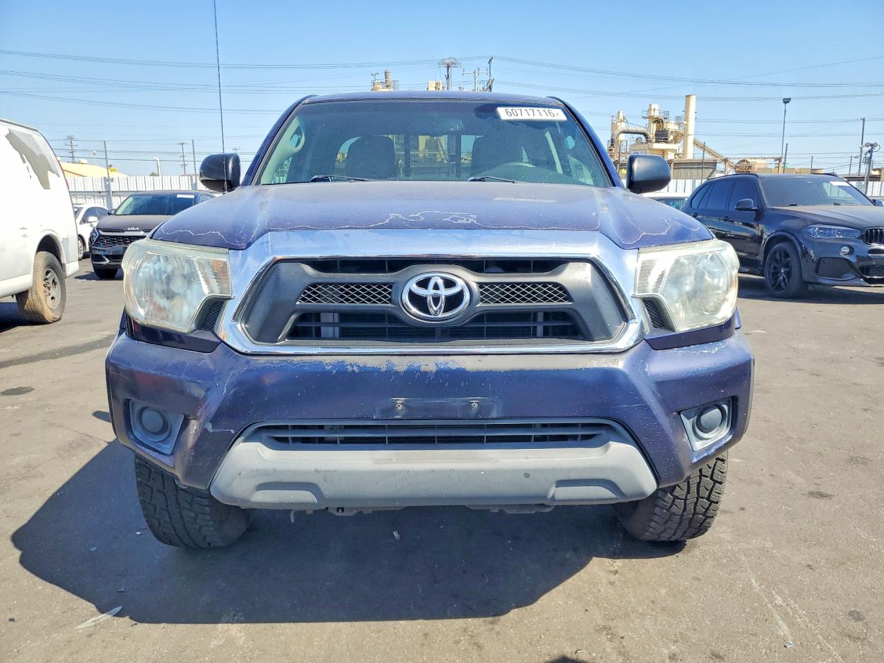 2013 Toyota Tacoma Prerunner Access Cab Blue vin: 5TFTX4GN4DX014563