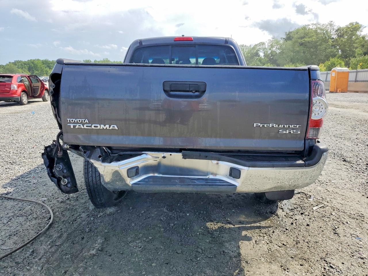 2011 Toyota Tacoma Prerunner Access Cab Серый vin: 5TFTX4GN5BX005531