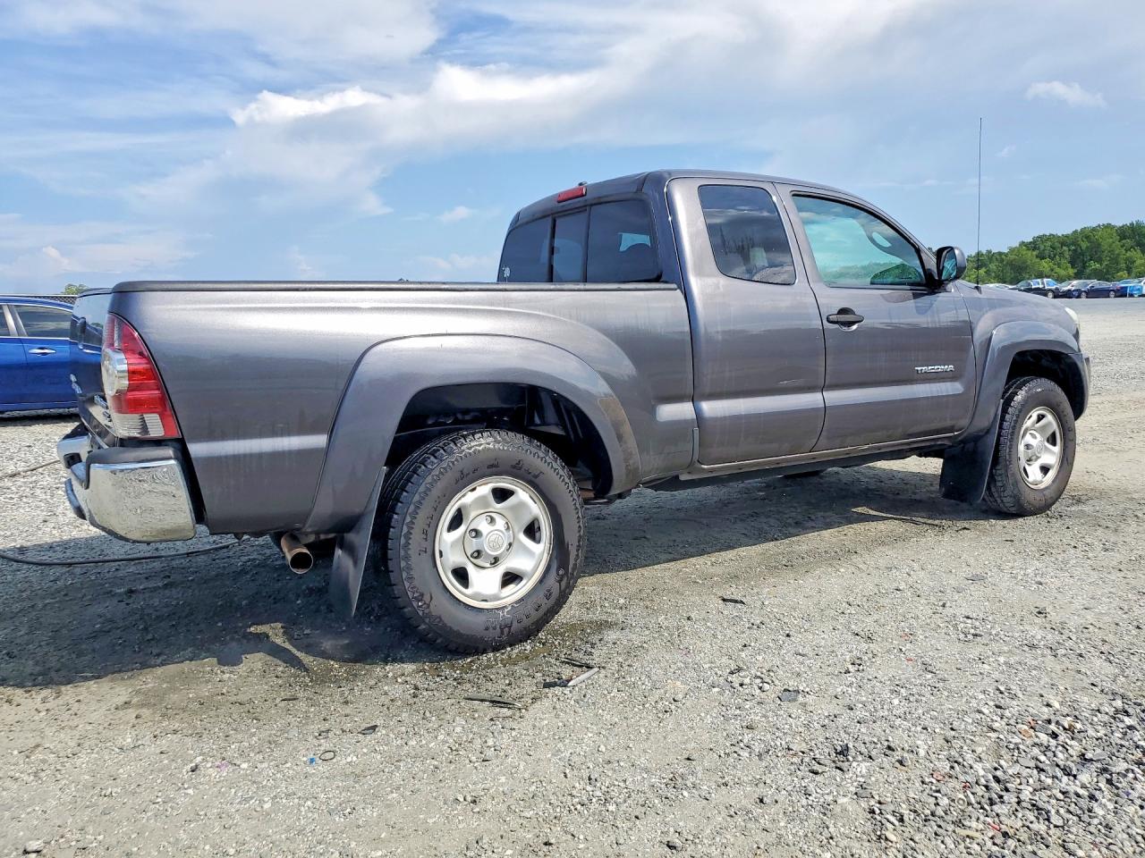 2011 Toyota Tacoma Prerunner Access Cab Серый vin: 5TFTX4GN5BX005531